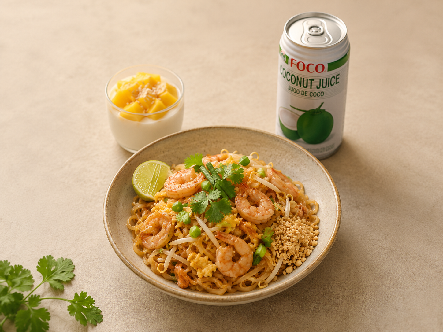 Menu Thaï midi complet