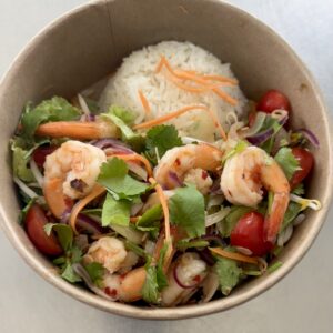 Pla kung salade de crevettes
