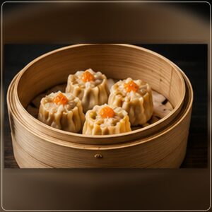 Dim Sum (raviolis vapeur porc et crevettes) lot de 4 pièces