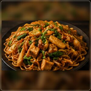 Mi Goreng (nouilles jaunes de blé au boeuf)