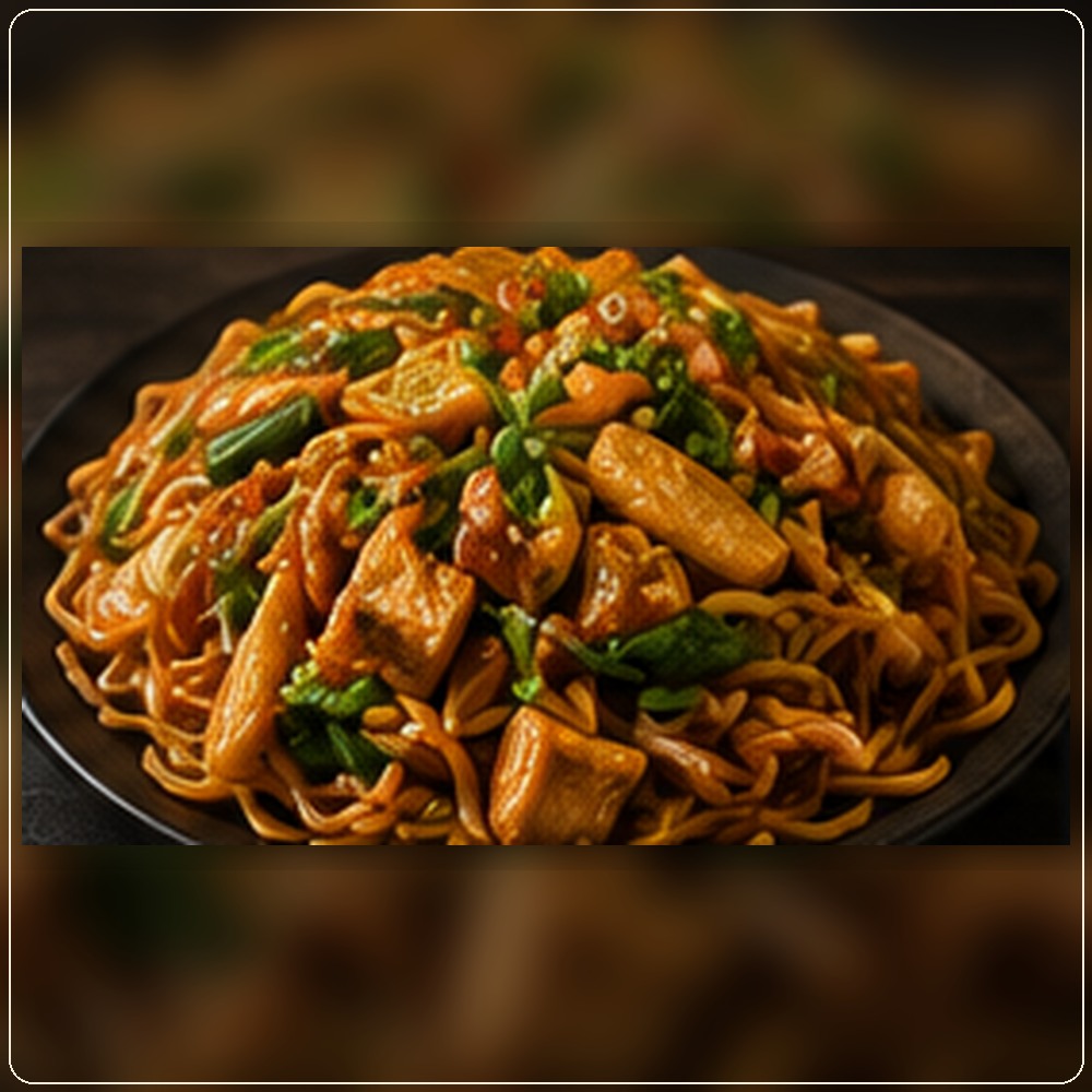 Mi Goreng (nouilles jaunes de blé au boeuf)