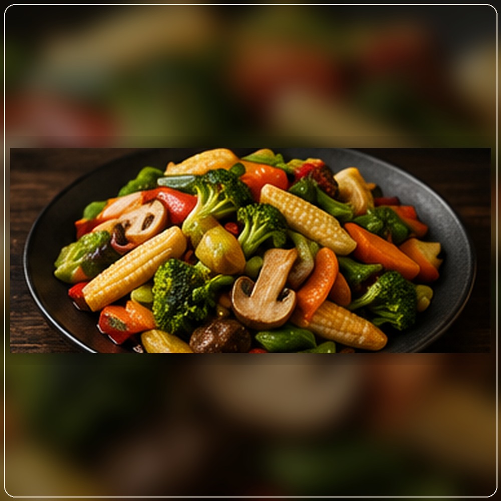 Pad Phak Tofu (légumes sautés)