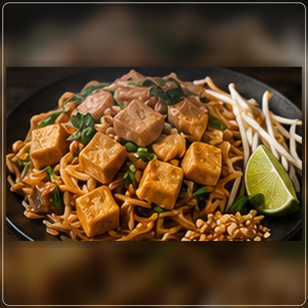 Pad Thaï Tofu (nouille de riz)