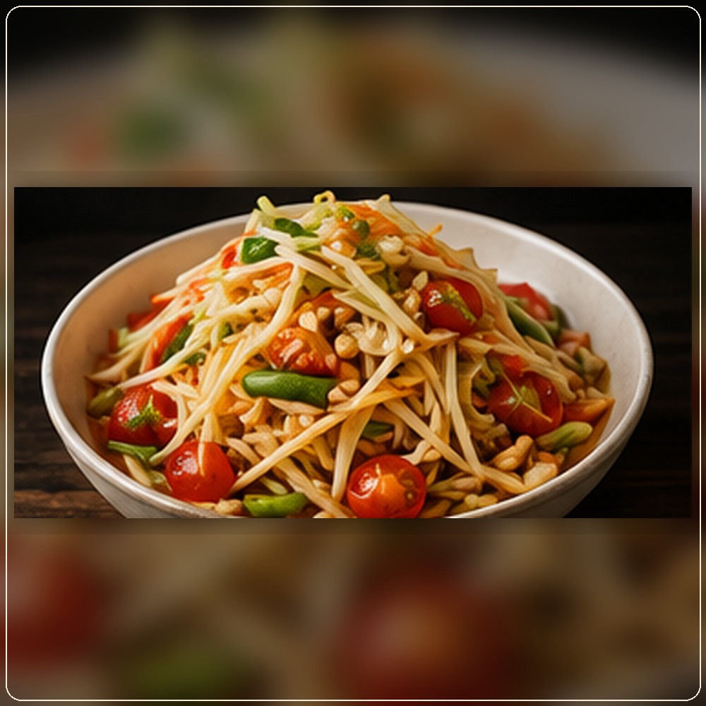 Som Tam salade de papaye verte